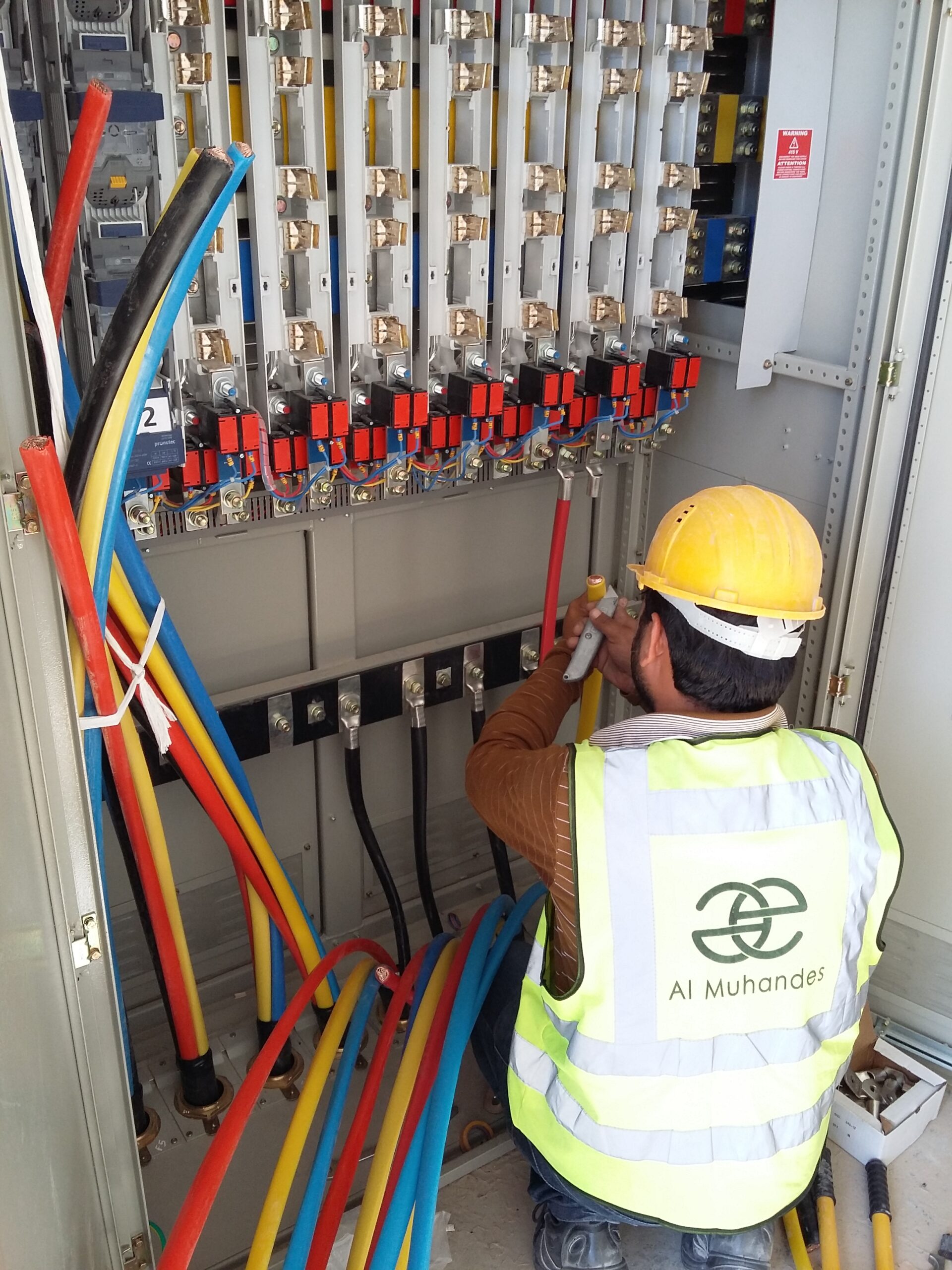 Arabic Engineer Electric Panel